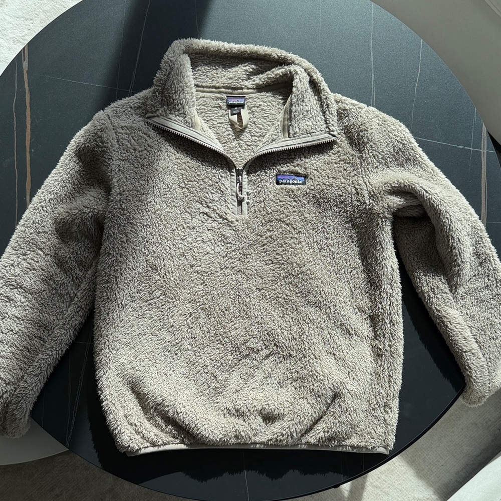 Patagonia Tan Fleece Jacket